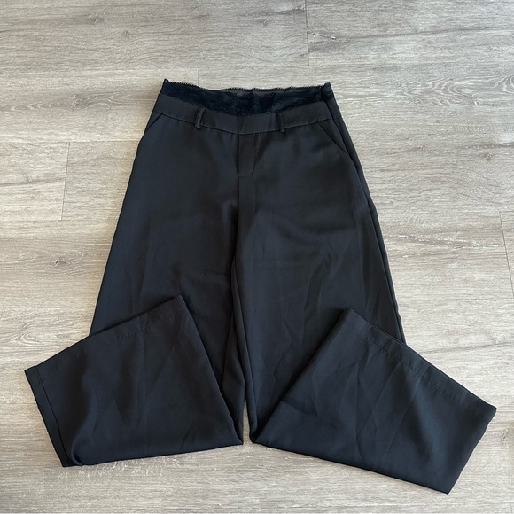 LIKE NEW Lace Waist Trouser Pants - Picture 2 of 4
